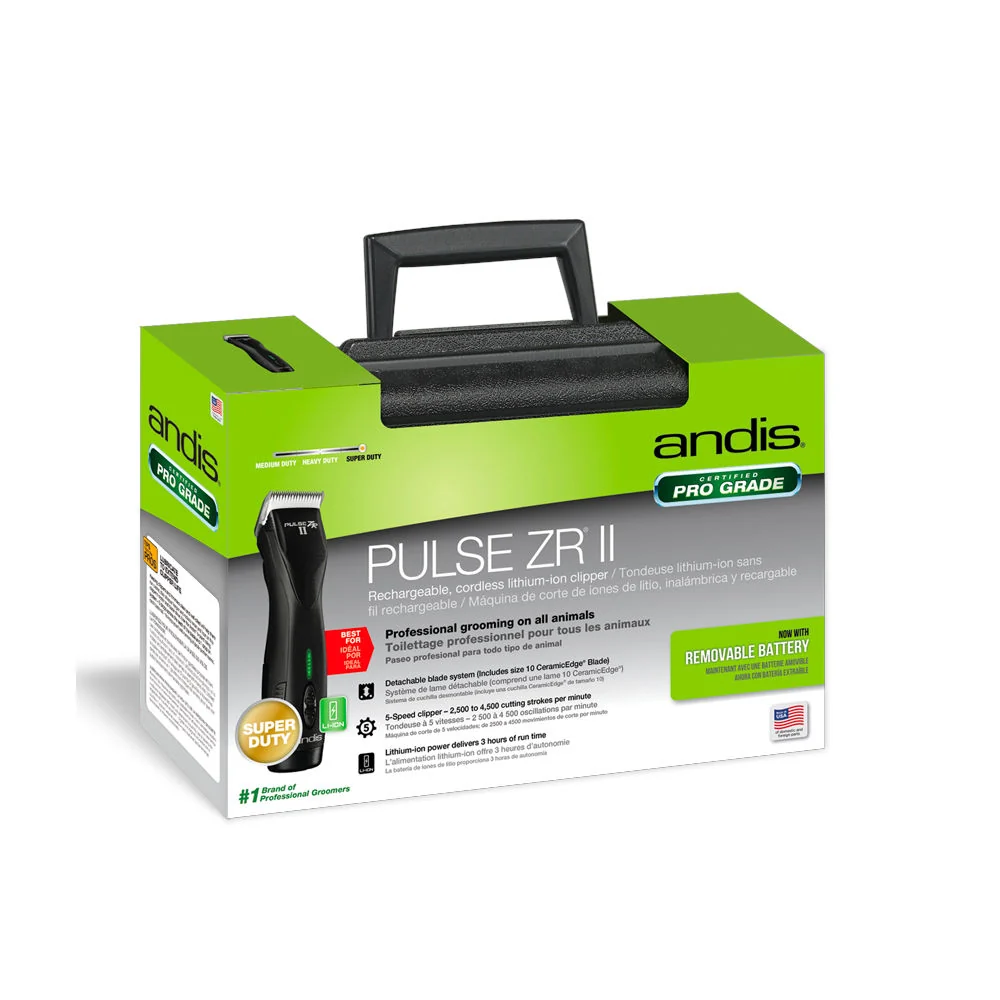 Cortadora profesional Andis Pulse ZR® II Black